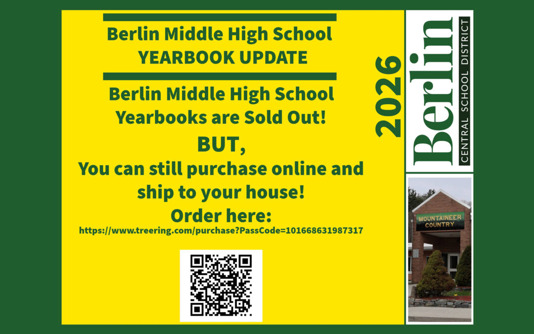 BMHS Yearbook Update