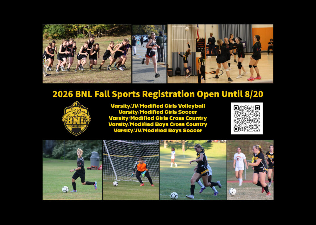 BNL Fall Sports Registration Is Open