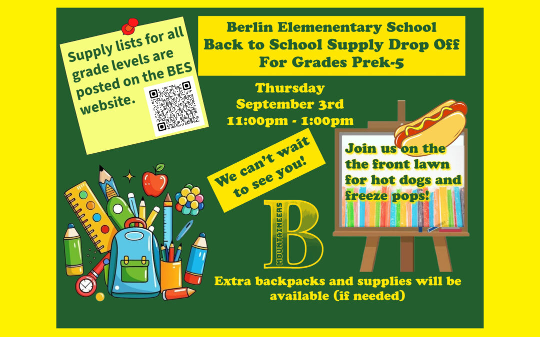 Important Back-to-School Message From BES Principal Cataldo