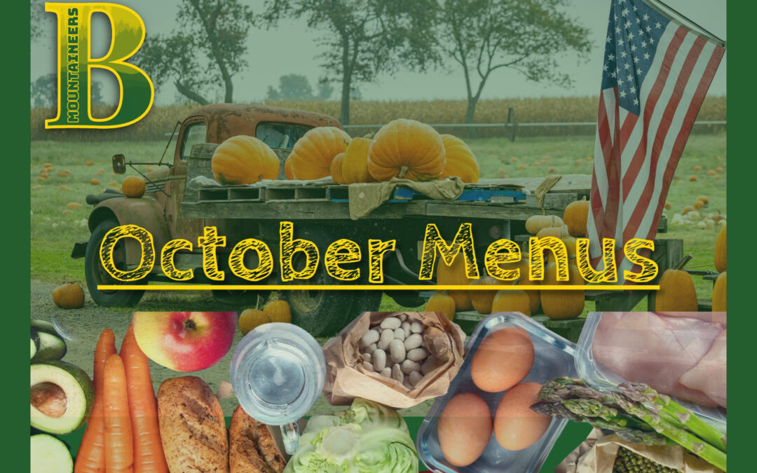 October Menus