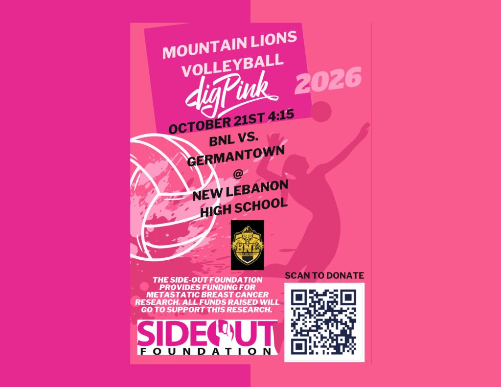 BNL JV and Varsity Girls Volleyball 3rd Annual Dig Pink Fundraiser