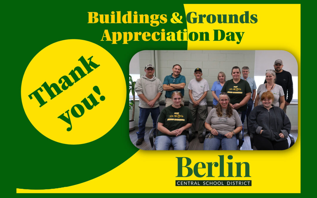 Happy National Custodians/Buildings & Grounds Day!