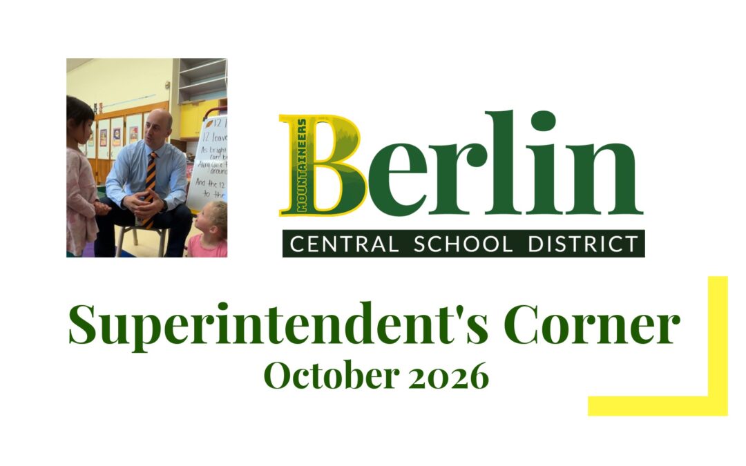 Superintendents Corner October 2026: Attendance Matters